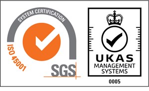 ISO 45001 badge