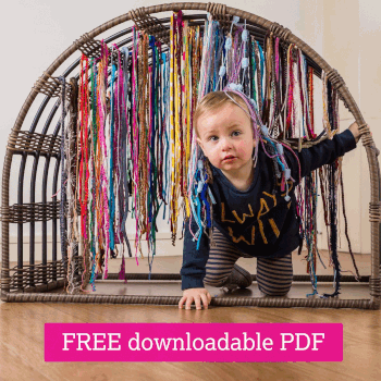 sensory play activities with free downloadable PDF