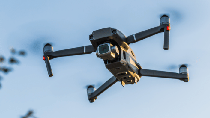 Drone in the air