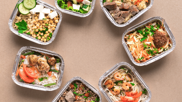 Self heating meals