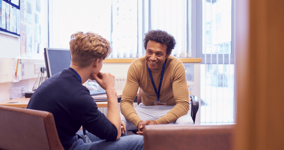 Social worker and student