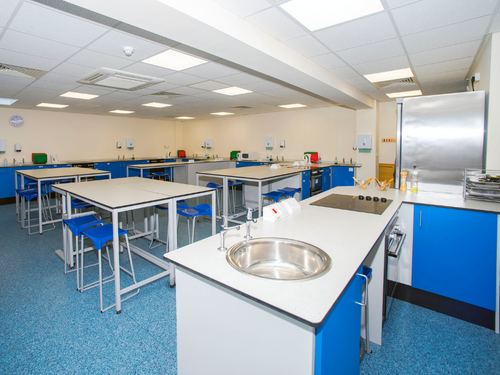 School food technology room