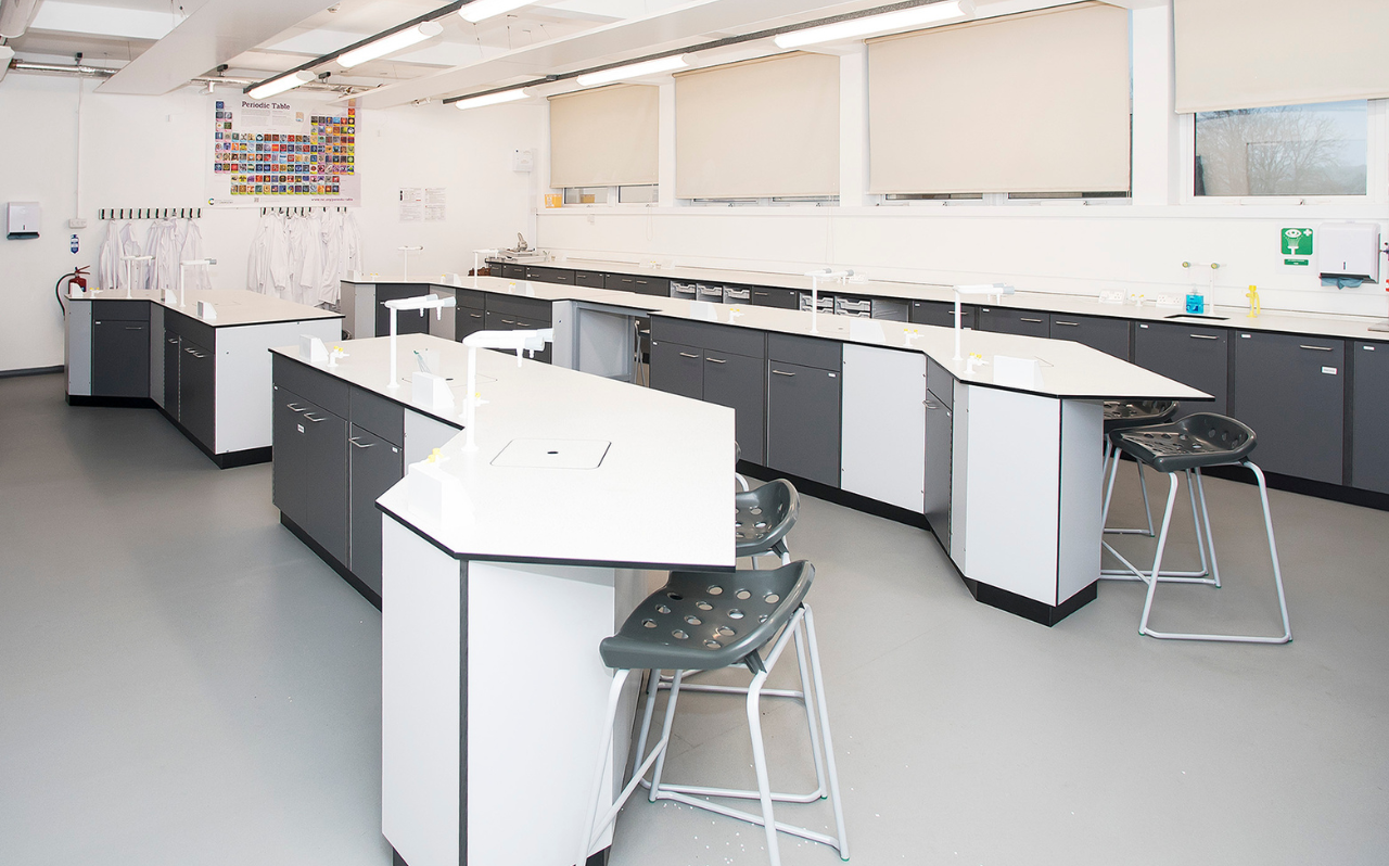 College science lab