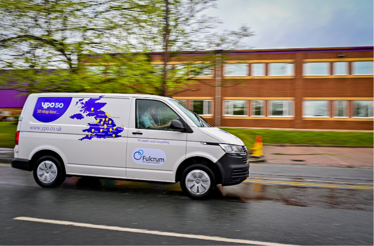 YPO50 van driving
