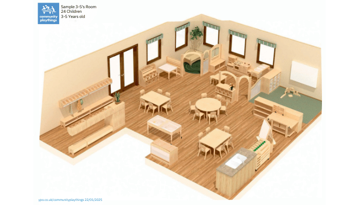 3-5s Room for 24