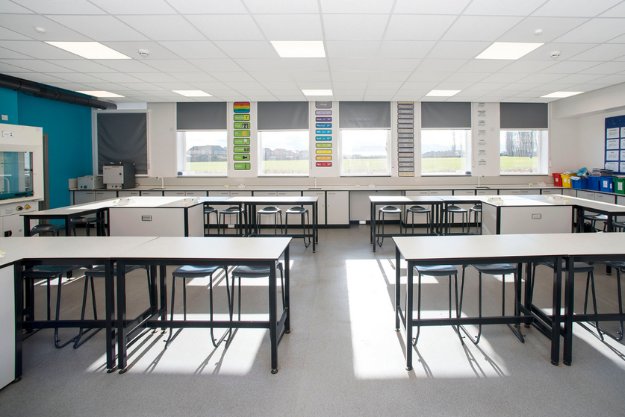 School science classroom