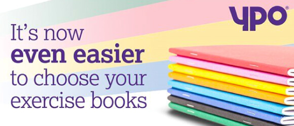 It's now even easier to choose your exercise books