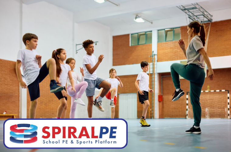 Spiral PE lesson