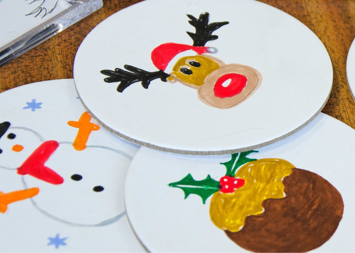 christmas coasters