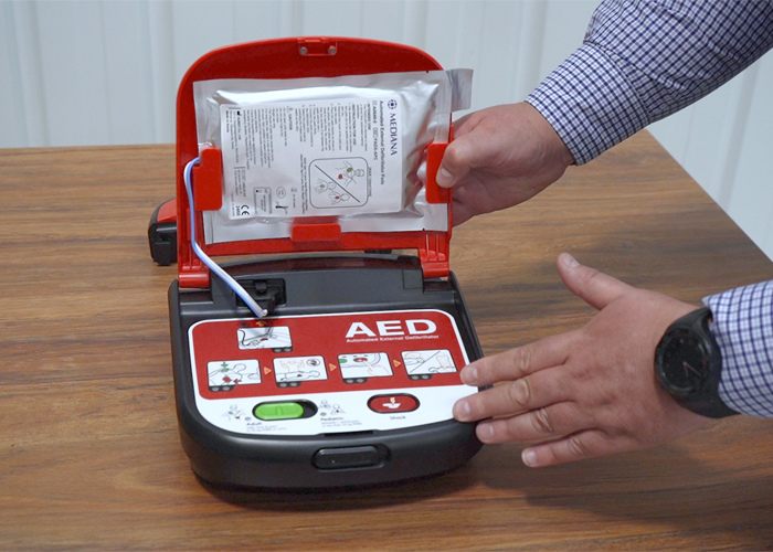 school defibrillator