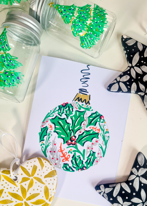 diy school bauble