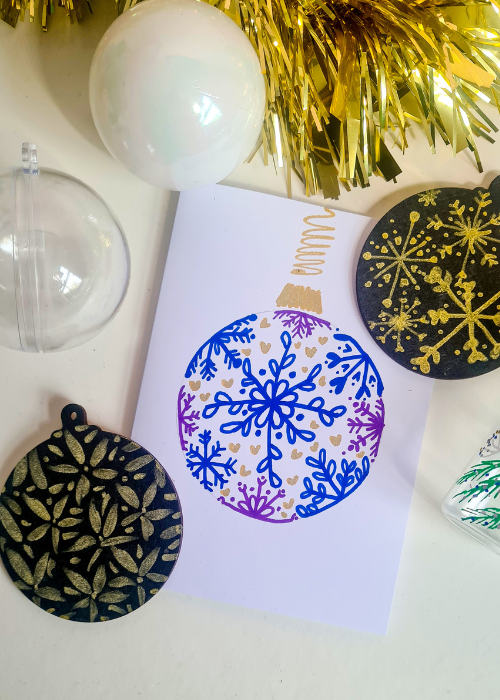 classroom bauble craft