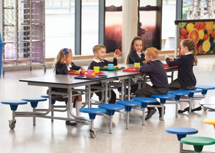 school lunchtime