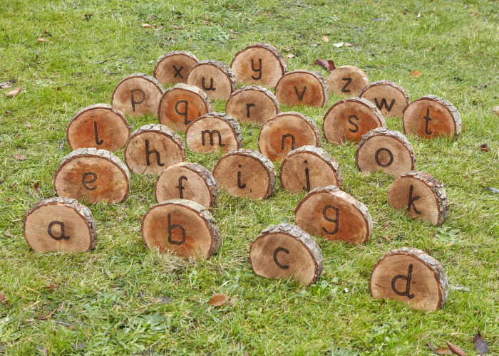 Outdoor literacy games