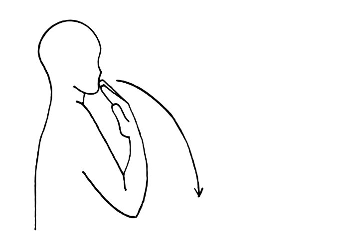Makaton sign for please