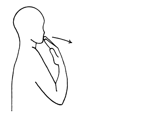 Makaton sign for thank you