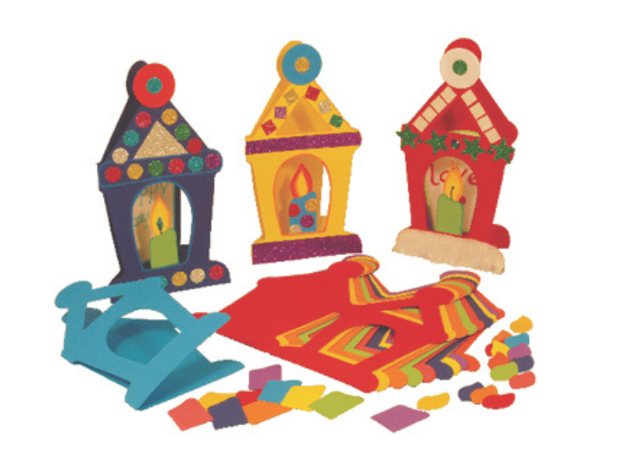 Paper DIY kit for card making laterns