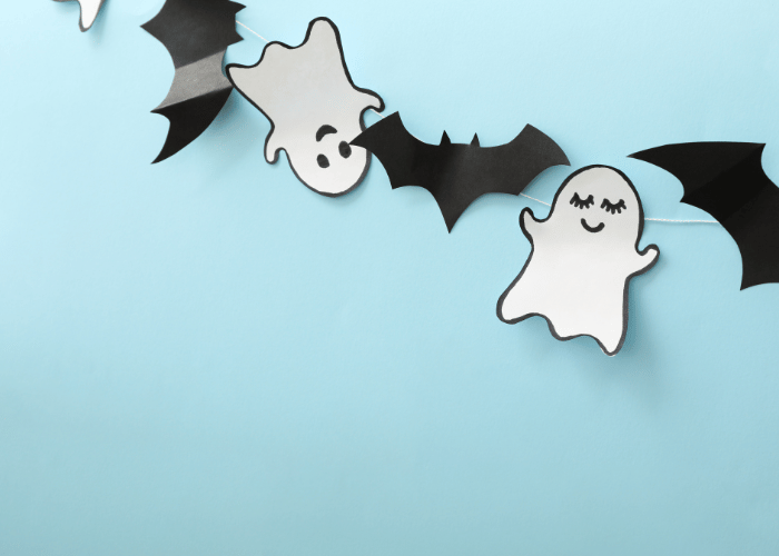 paper ghost garland