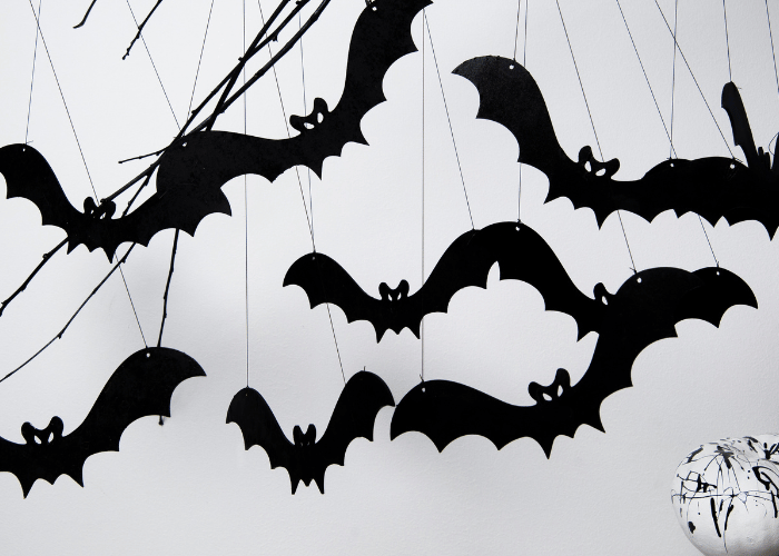 Paper hanging bat