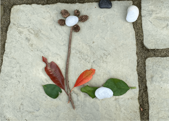 Transient art flower