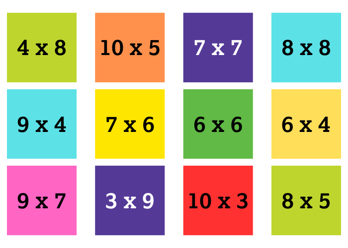 Multiplication base ten worksheet
