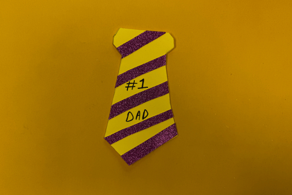 Tie card craft