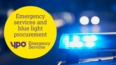 Emergency services and blue light procurement