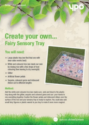 Fairy Sensory Activities