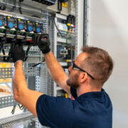 electrician working