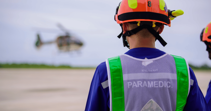 paramedic on site