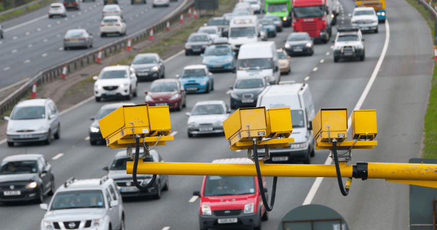 motorway speed cameras 