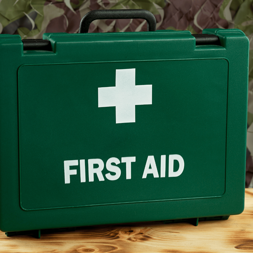 Firs aid supplies and medical supplies 