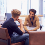 Social worker and student