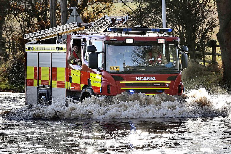 Fire Fighter flood