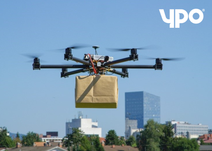 Drone in the sky