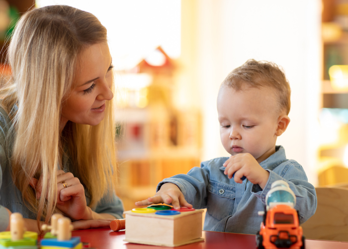 Early years teacher and learner