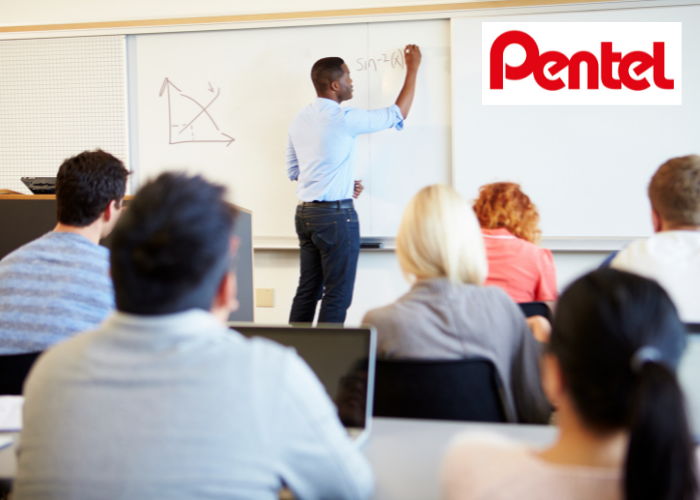 teacher presenting to class