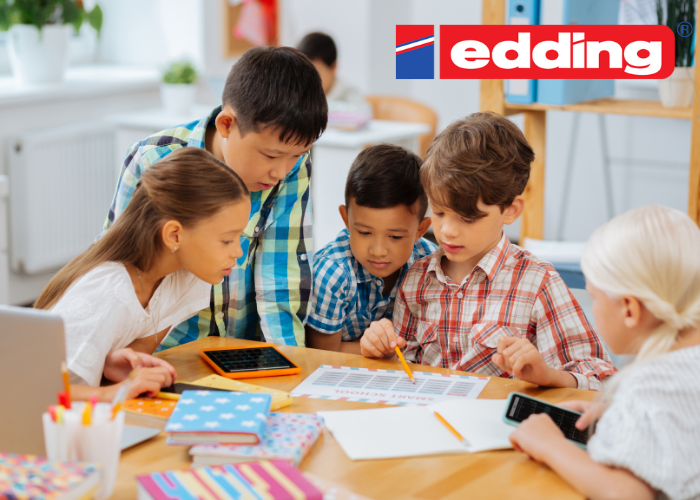 children in classroom