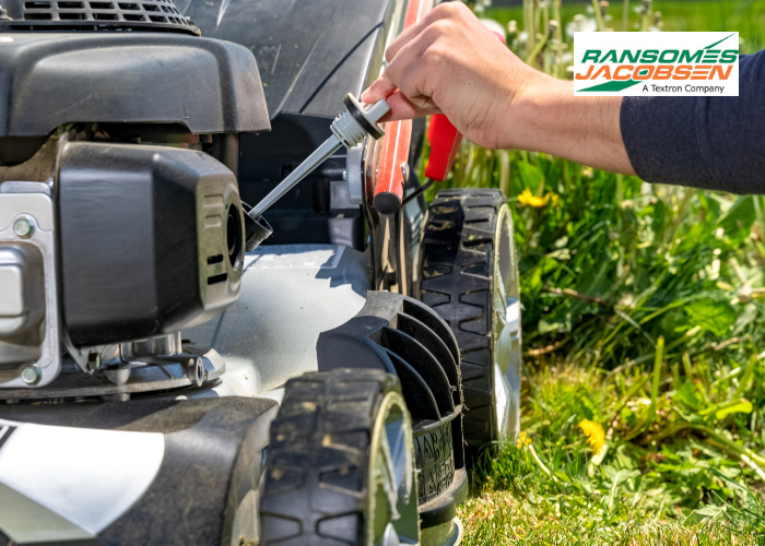 Lawn mower maintenance 