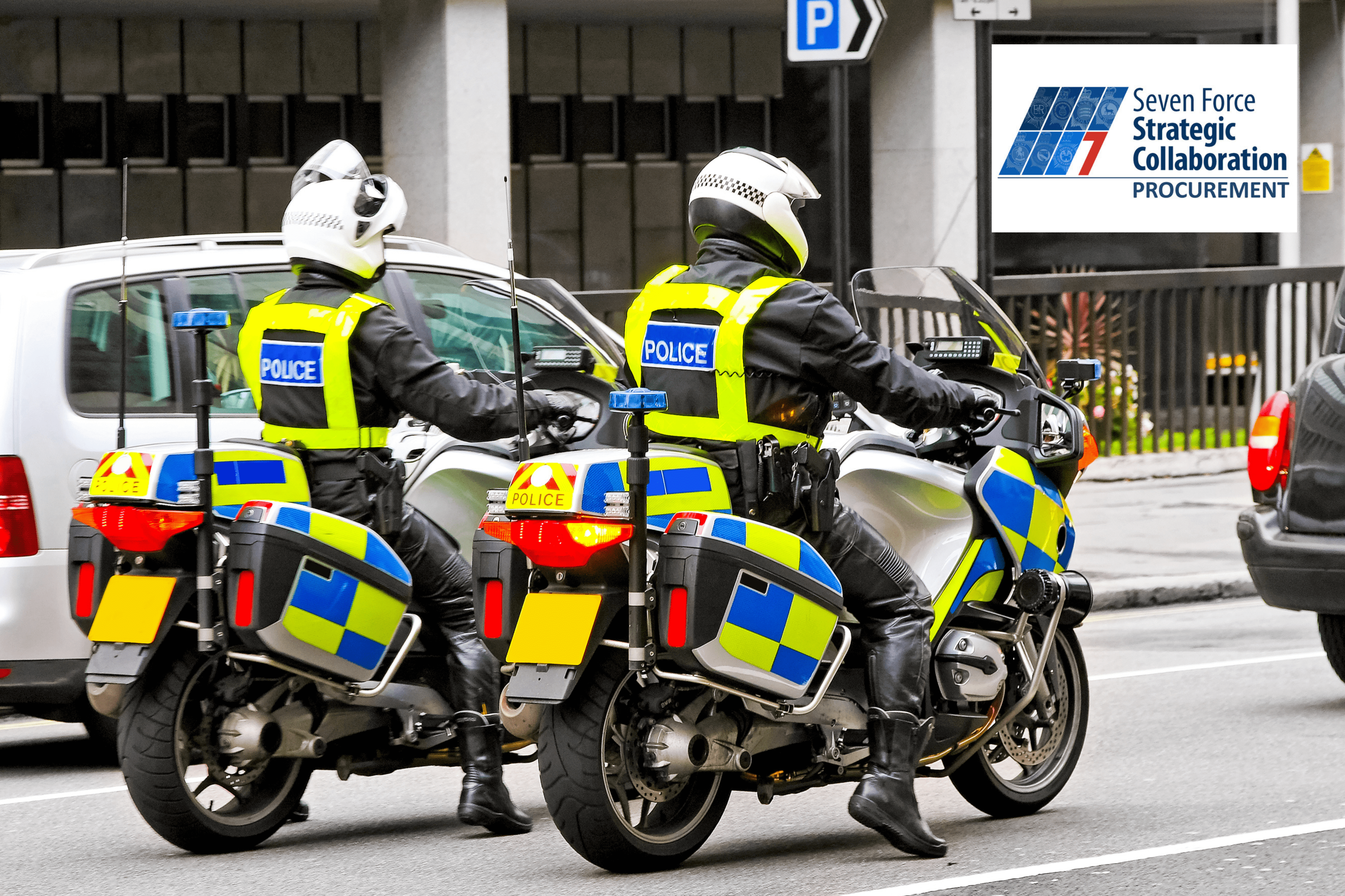 Police motorbikes