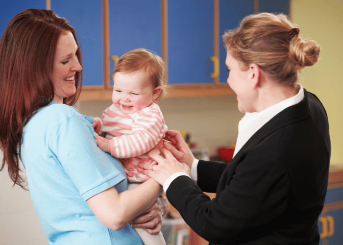 babies starting nursery