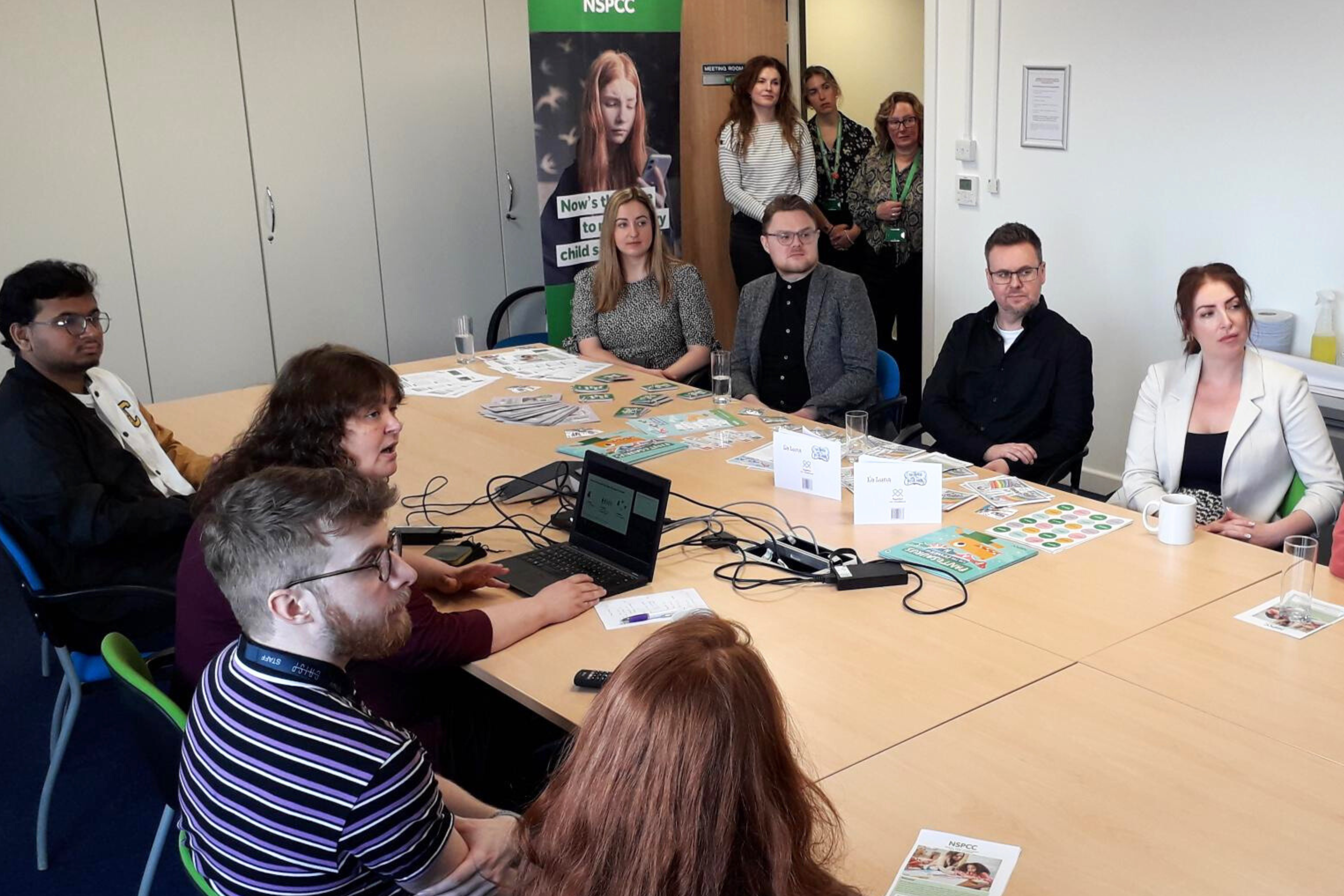 YPO and NSPCC team meeting